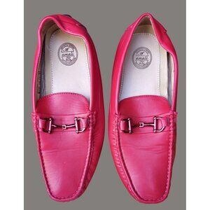 Mens Amali Size 14 Red Moccasins Casual and Business Wear - V01